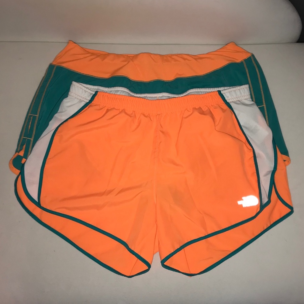 ***2 Pairs***North Face Running Shorts